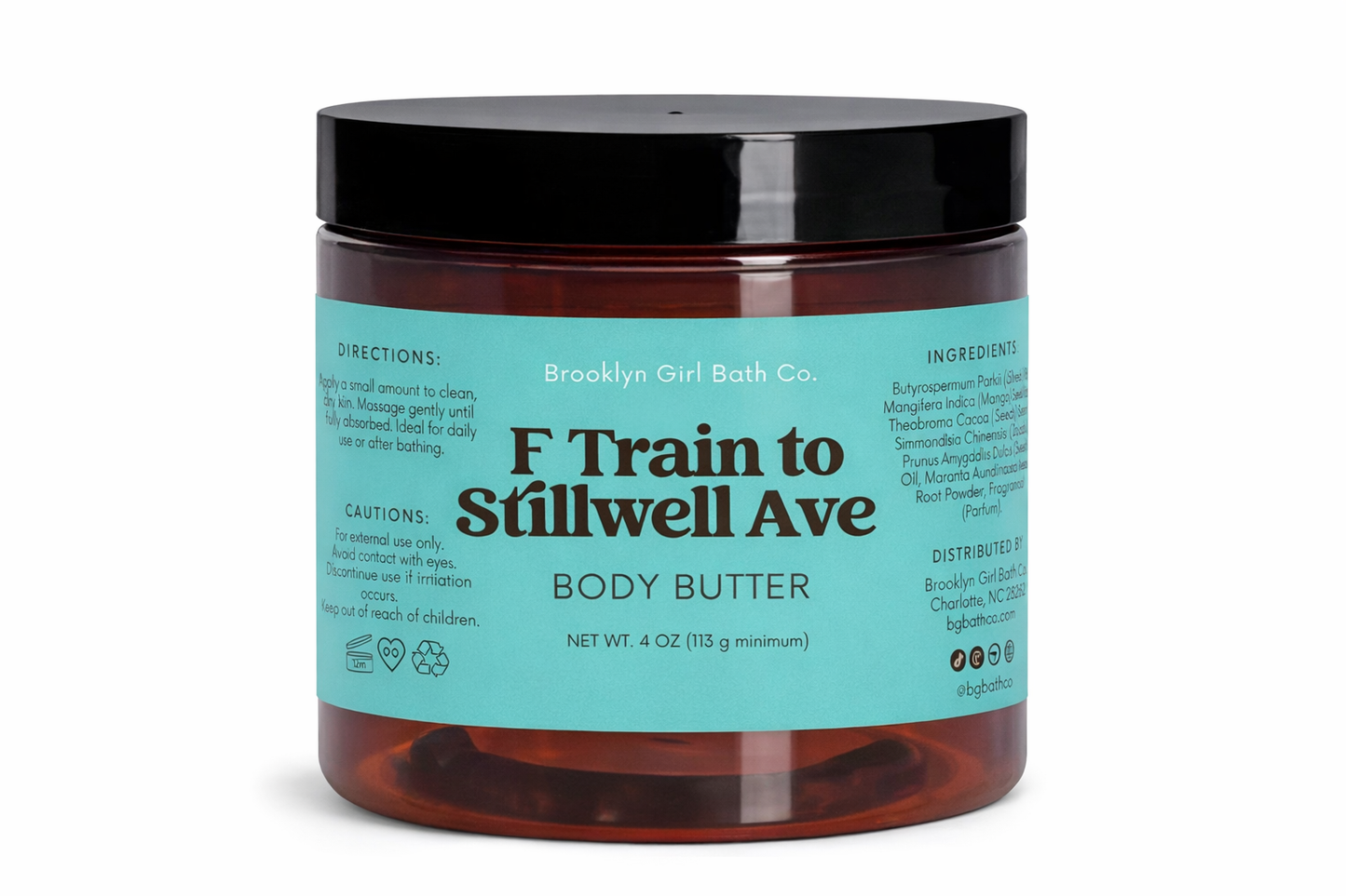 F Train to Stillwell Ave Body Butter