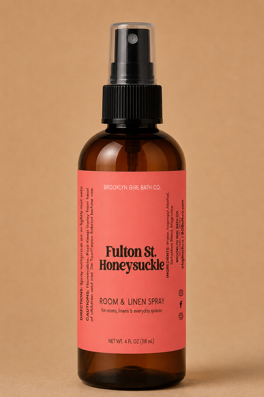 Fulton St. Honey Suckle Linen & Room Spray