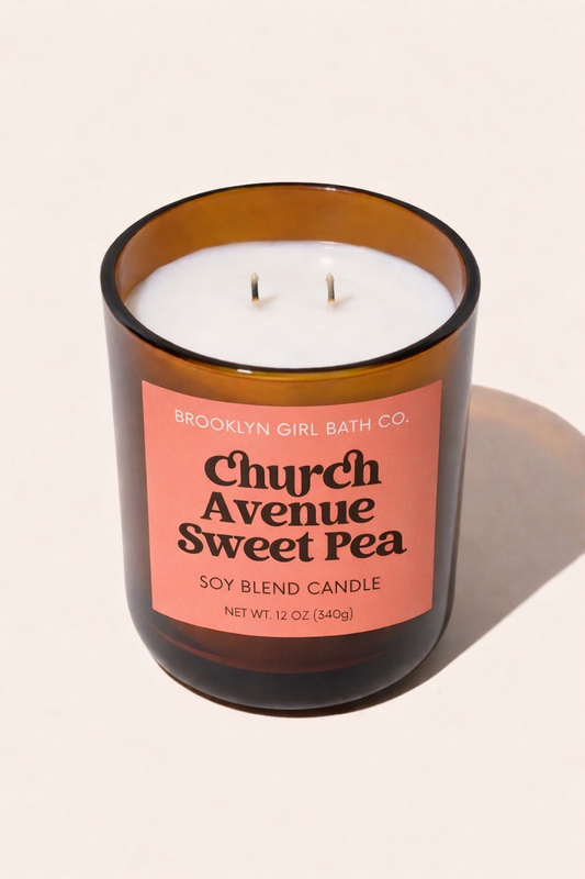 Church Avenue Sweet Pea Candle
