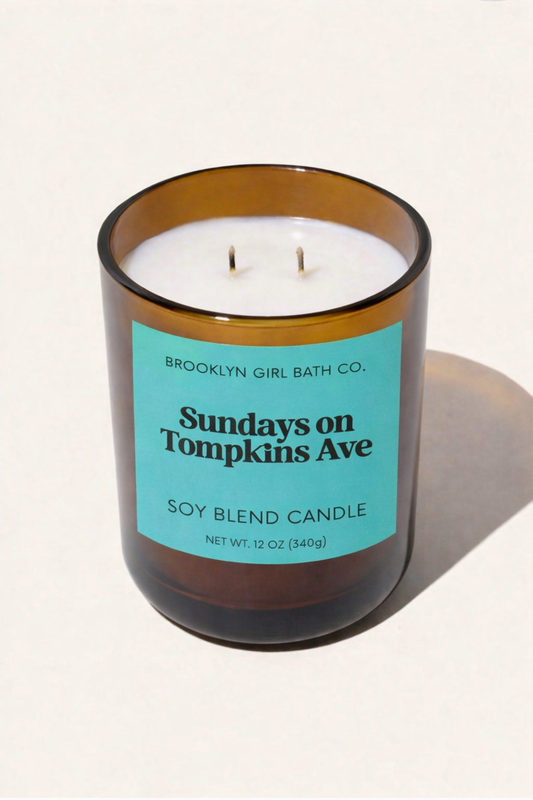 Sundays on Tompkins Ave Candle